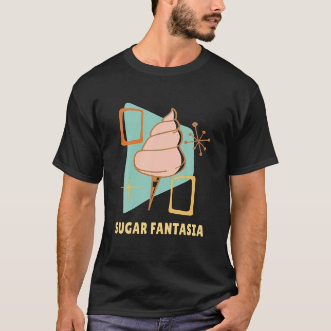Camiseta Algodão Doces Amadurece Pasta de Deserto De Açúcar (Frente)