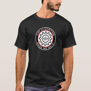 Camiseta Algoritmo me fez fazer isso com a matemática femin