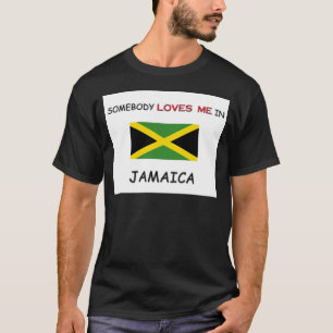 Camiseta Alguém ama-me em JAMAICA