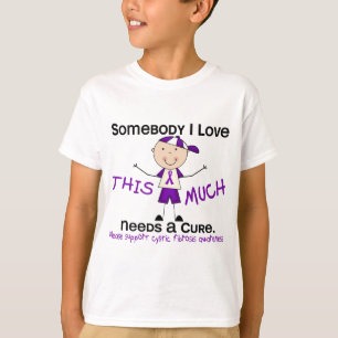 Camiseta Alguém amor de I - fibrose cística (menino)