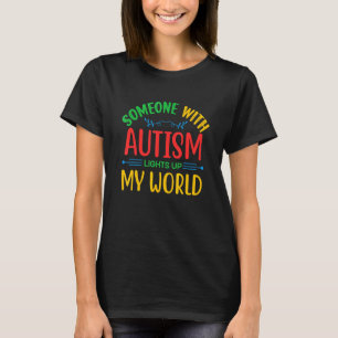 Camiseta Alguém com Autismo Ilumina Meu Mundo_1