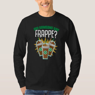 Camiseta Alguém Disse Frappe Café Humor Para Cafeína