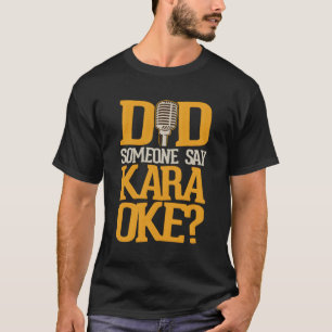 Camiseta Alguém Disse Karaoke