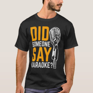 Camiseta Alguém Disse Karaoke