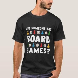 Camiseta Alguém Disse Que Jogos De Conselho Engraçados Game