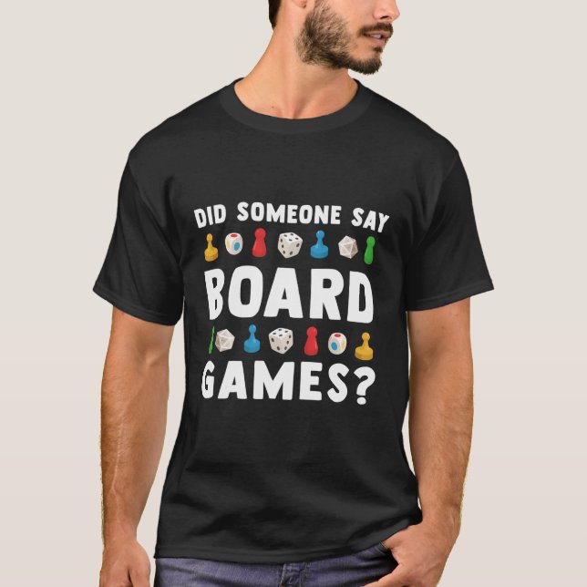 Camiseta Alguém Disse Que Jogos De Conselho Engraçados Game (Frente)