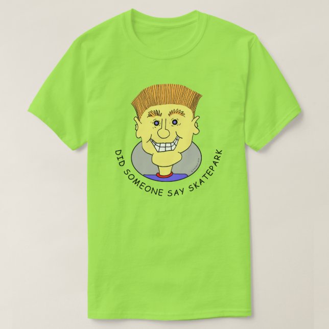 Camiseta ALGUÉM DISSE T-Shirt SKATEPARK (Frente do Design)