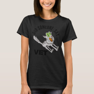 Camiseta Alguém Disse Vet Cat Veterinarian Pet Owner Gi
