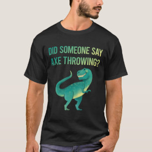 Camiseta Alguém Diz Ax Jogando Eixos