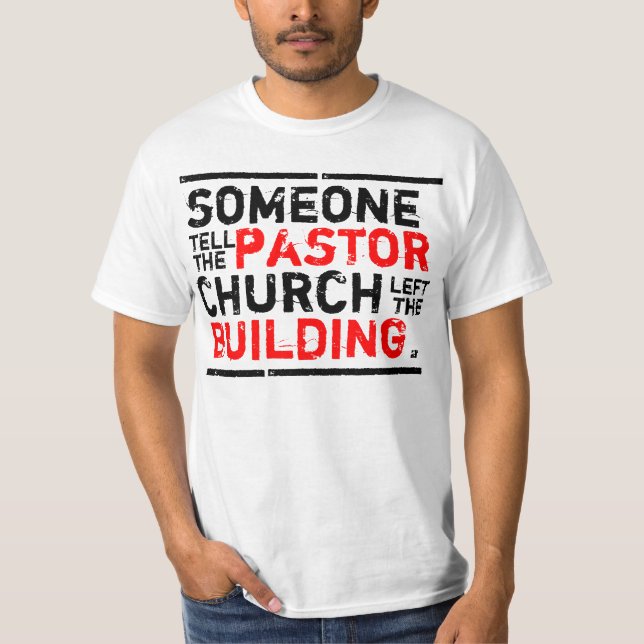 Camiseta alguém diz o pastor! (Frente)