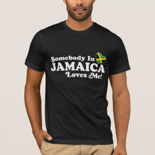 Camiseta Alguém em Jamaica ama-me