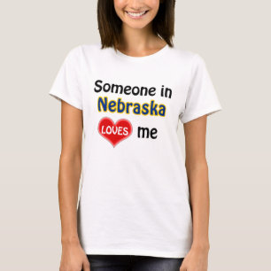 Camiseta Alguém em Nebraska me ama