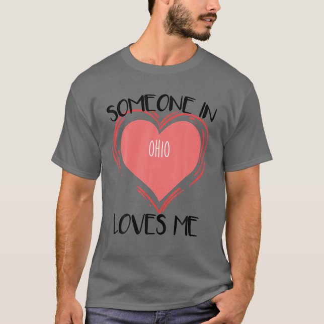 Camiseta Alguém Em Ohio Me Ama (Frente)