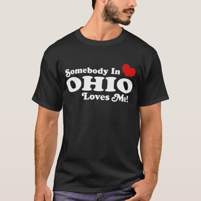 Camiseta Alguém em Ohio me ama (Frente)