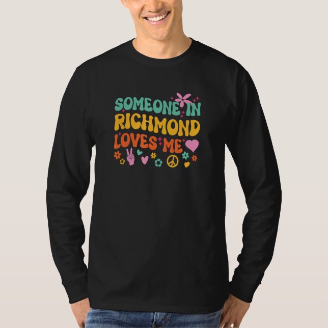 Camiseta Alguém em Richmond Me Ama (Frente)