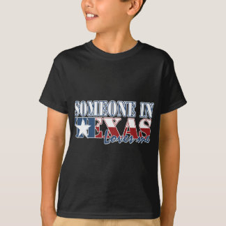 Camiseta Alguém em Texas ama-me