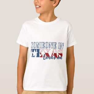 Camiseta Alguém em Texas ama-me
