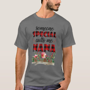 Camiseta Alguém Especial Me Chama Nana Christmas Baby Annou