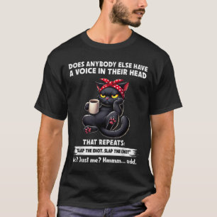 Camiseta Alguém Mais Tem Voz Na Cabeça Que