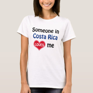 Camiseta Alguém na Costa Rica me ama
