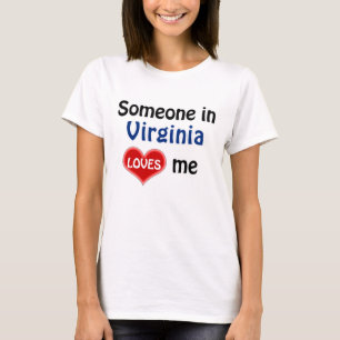 Camiseta Alguém na Virgínia me ama