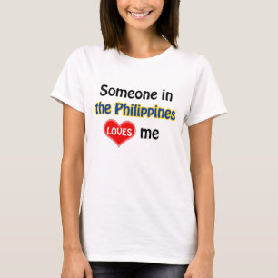Camiseta Alguém nas Filipinas me ama