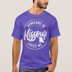 Camiseta Alguém no Missouri me ama