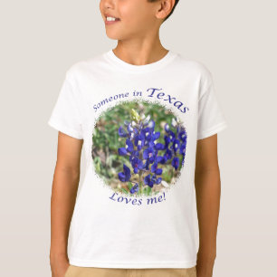 Camiseta Alguém no Texas ama-me presente