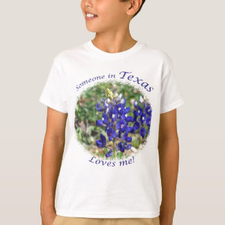 Camiseta Alguém no Texas ama-me presente