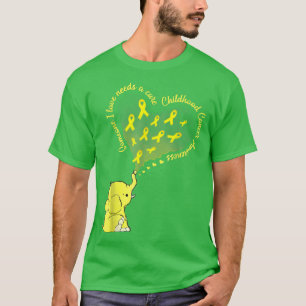 Camiseta Alguém Que Amo Precisa De Um Cancer De Infância Cu