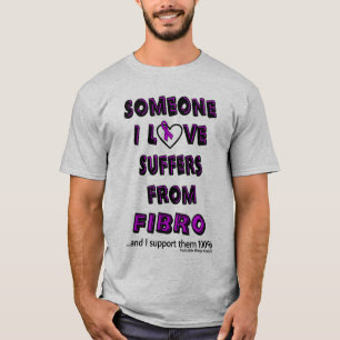 Camiseta Alguém Que Eu Adoro T-Shirt Fibro