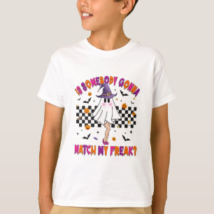 Camiseta Alguém Vai Corresponder Ao Meu Freak De Halloween?