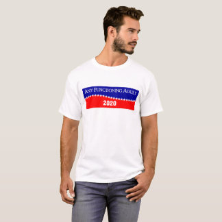 Camiseta Algum adulto de funcionamento 2020