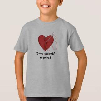 Camiseta Algum conjunto exigido emendou o t-shirt do