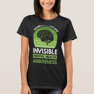 Camiseta Algumas feridas são a consciencialização para a sa