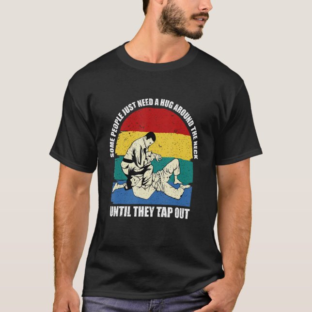 Camiseta Algumas Pessoas Precisam De Um Abraço Até Que Toce (Frente)