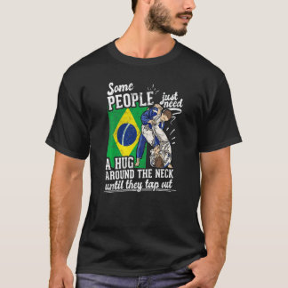 Camiseta Algumas Pessoas Precisam De Um Abraço No Bjj Brasi