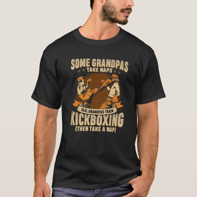 Camiseta Alguns Avós Levam Naps Verdadeiros Treinadores (Frente)