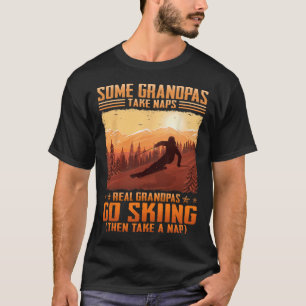 Camiseta Alguns avôs tomam cochilos Avôs de verdade vão esq