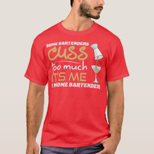 Camiseta Alguns Barman Custa Demais De Mim Sou Um Pouco Bar
