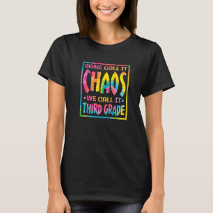 Camiseta Alguns Chamam De Caos Chamamos De Terceiro Formand