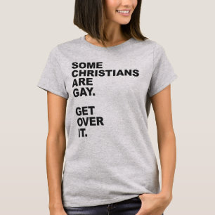 CAMISETA ALGUNS CRISTÃOS SÃO GAY. PEGUE.