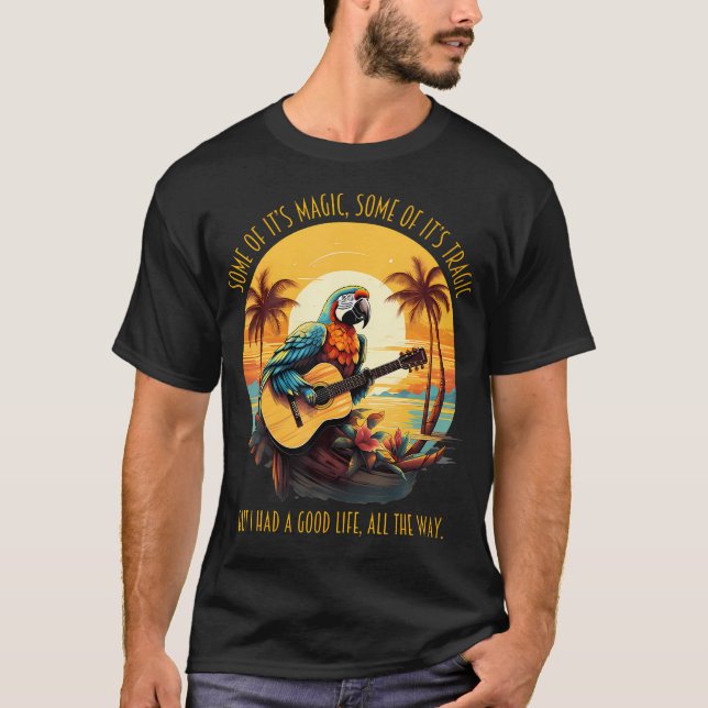 Camiseta Alguns É Magia Alguns É Trágico Fundição De Papaga (Frente)