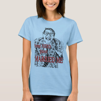Camiseta Alguns NERD me recem casados