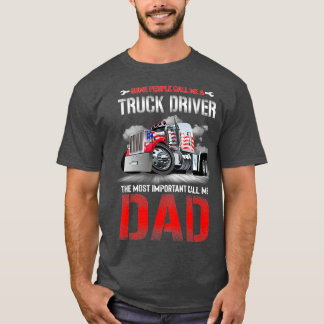 Camiseta Alguns Pessoas Me Chamam De Driver De Caminhão Mai