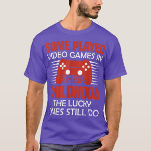 Camiseta Alguns Videos games jogados em seus jogadores de i