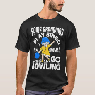 Camiseta Alguns vovós tocam Bingo Verdadeiros Avós vão Boli