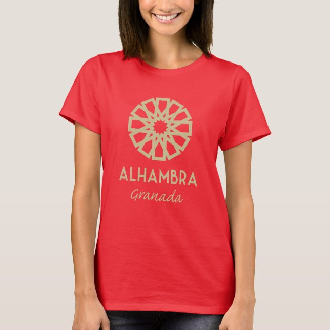 Camiseta Alhambra Granada 1 (Frente)