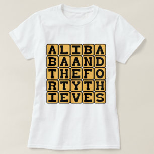 Camiseta Ali Baba E Os Quarenta Ladrões, História das 1001