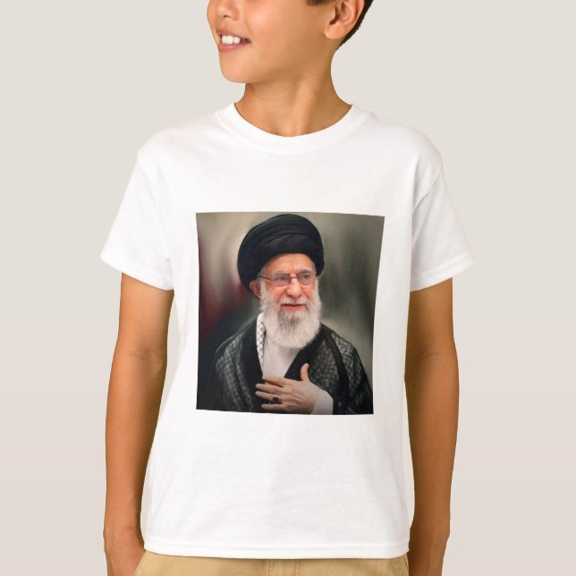 Camiseta Ali Kamnaen | Design Islâmico Espiritual  (Frente)